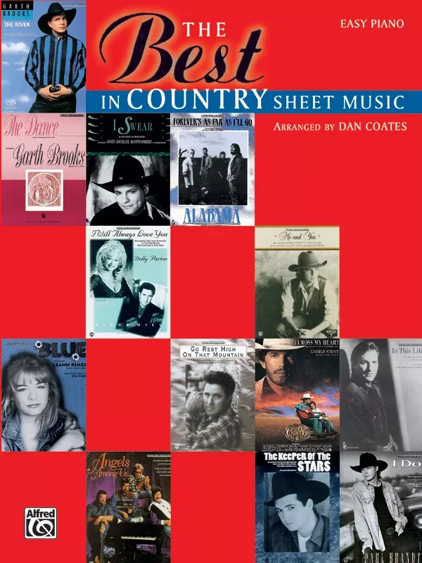 The Best in Country Sheet Music: Piano Book