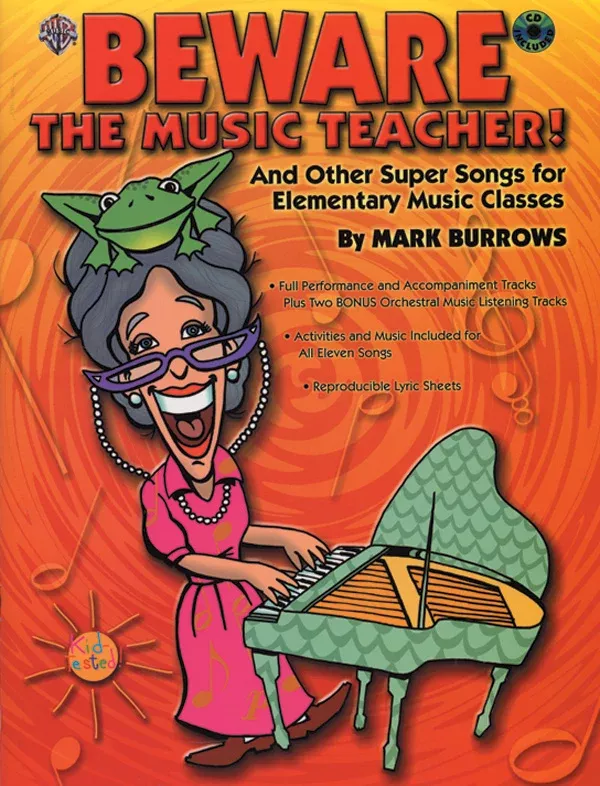 Beware the Music Teacher!: Book & CD