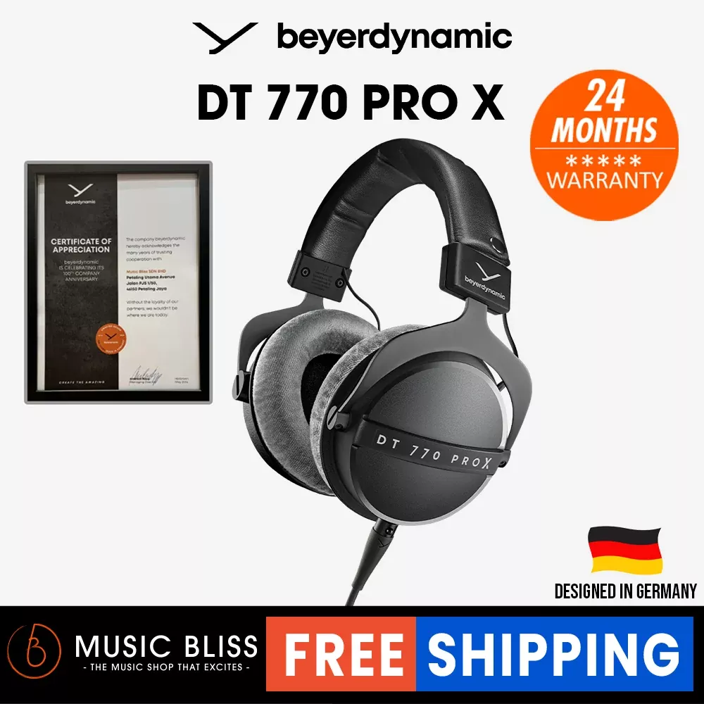Beyerdynamic DT 770 Pro X Closed-back Studio Headphones – Black
