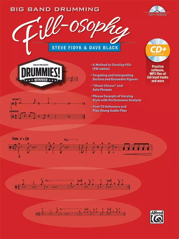 Big Band Drumming Fill-osophy: Drumset Book & MP3 CD