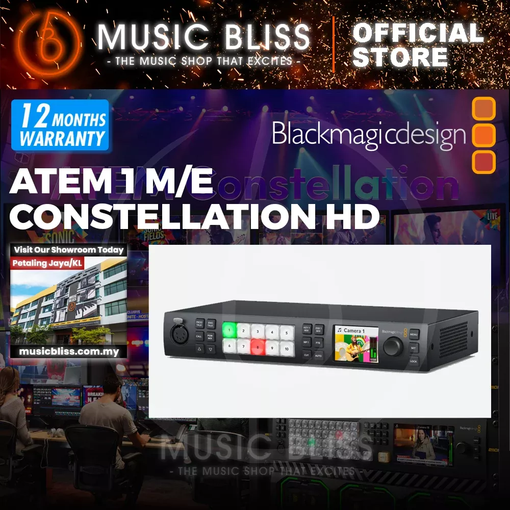 Blackmagic Design ATEM 1 M/E Constellation HD Professional Video Switcher