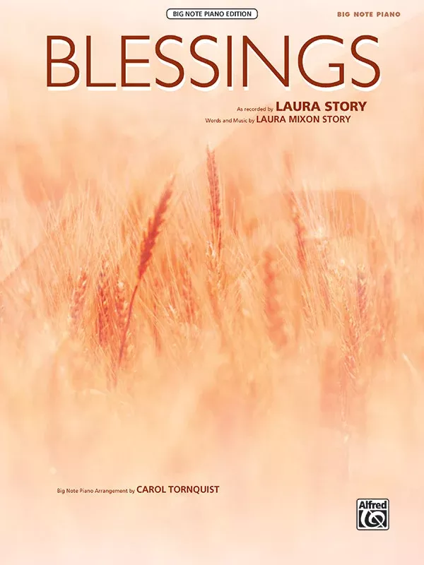 Blessings: Piano Sheet