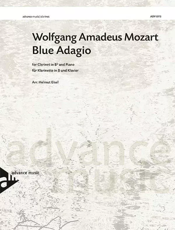 Blue Adagio: Clarinet & Piano Parts