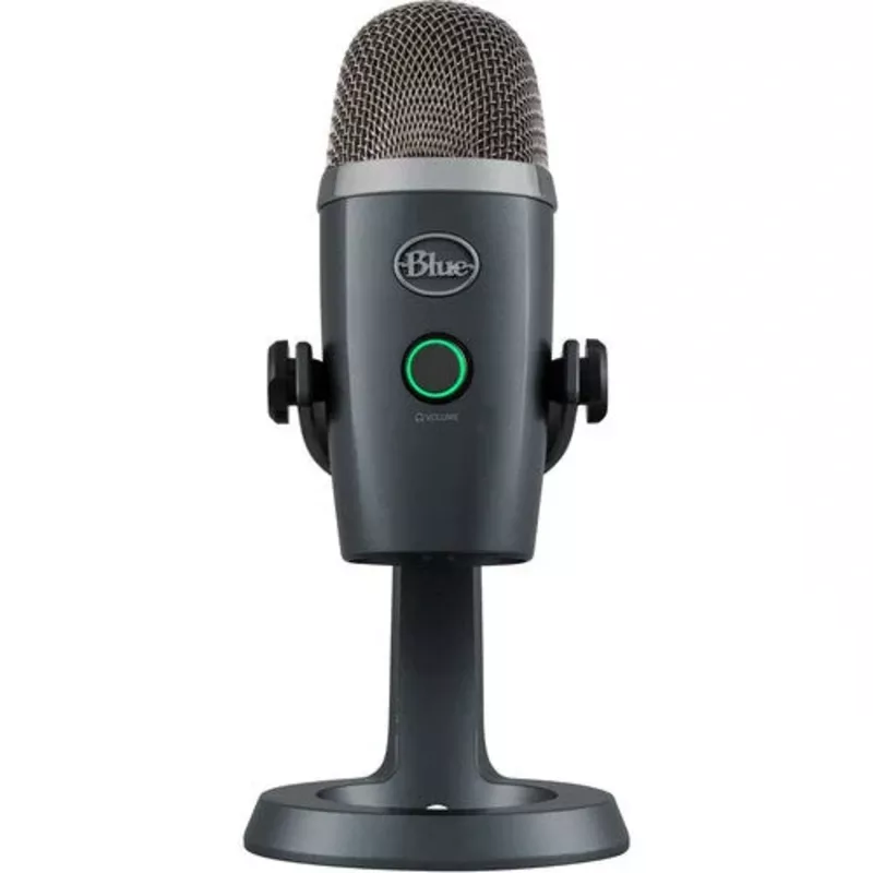Blue Yeti Nano Multi-Pattern USB Condenser Microphone, Shadow Gray