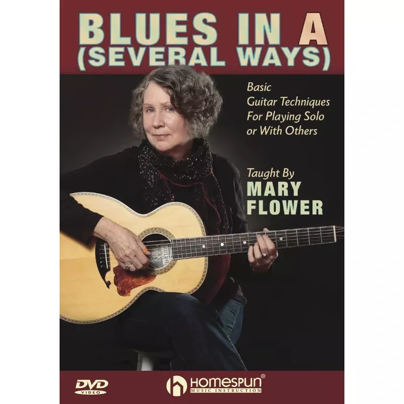 Blues In A (Several Ways) – Basic Guitar Techniques For Playing Solo or With Others