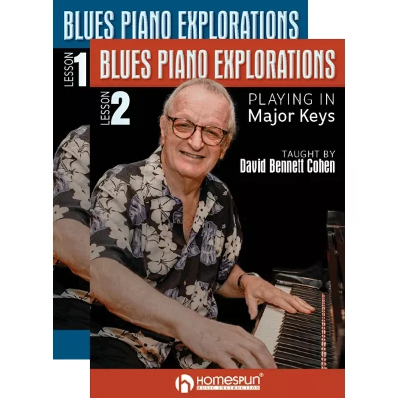Blues Piano Explorations – Two Lesson Set: Minor and Major Blues