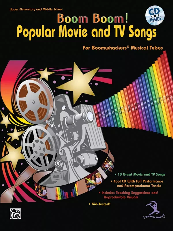Boom Boom! Popular Movie and TV Songs: Book & CD