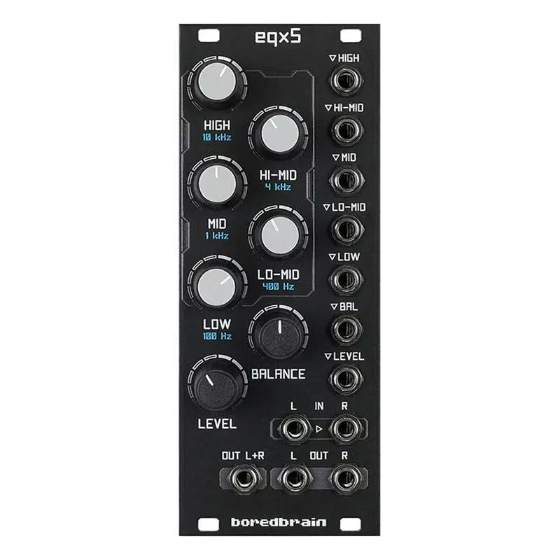 Bored Brain EQx5 Eurorack 5 Band Discrete EQ