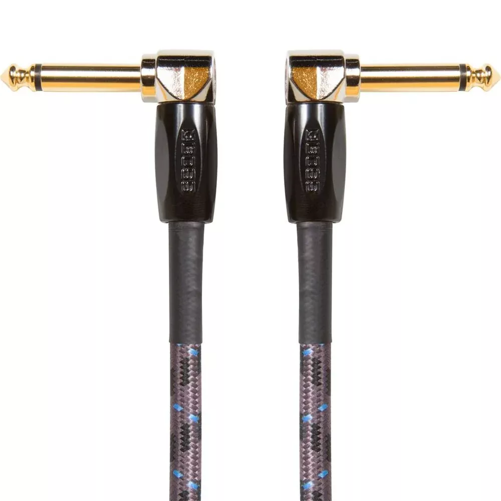 Boss 1ft Right Angle 1/4" to Same Patch Instrument Cable