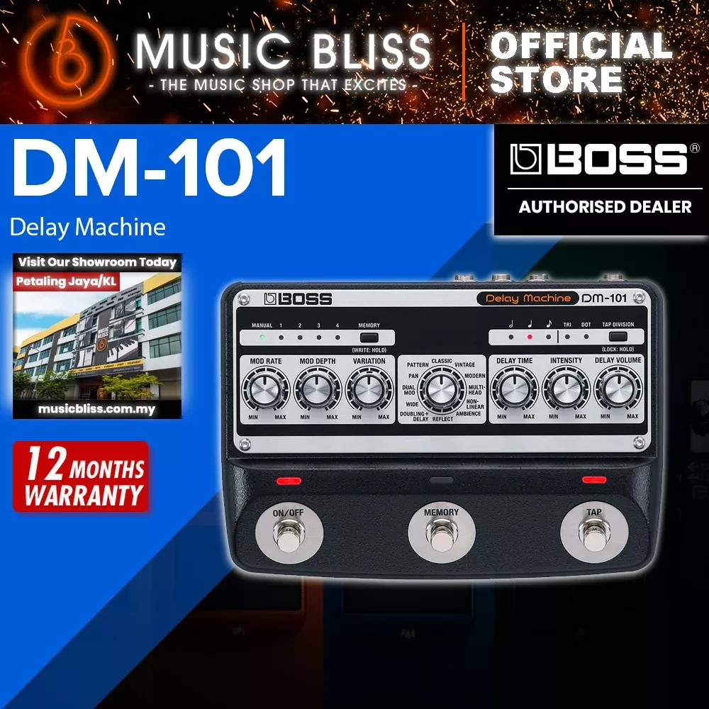 Boss DM-101 Delay Machine Pedal