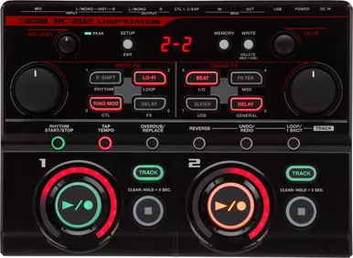 Boss RC-202 Loop Station Fingertip Looping for Progressive Music Creators