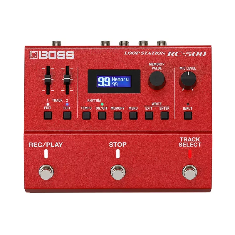 Boss RC-500 Loop Station with Dual Tracking, Rhythm and Effects