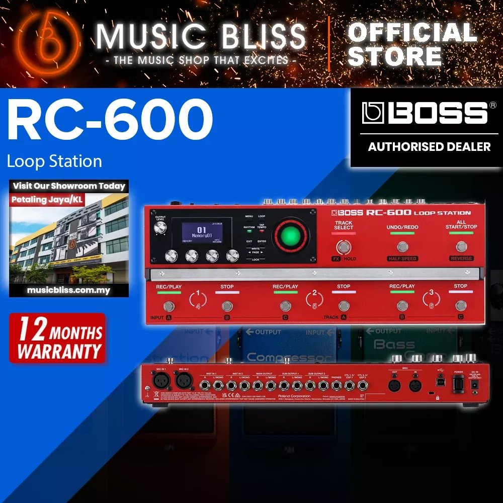 Boss RC-600 Loop Station Looper Pedal