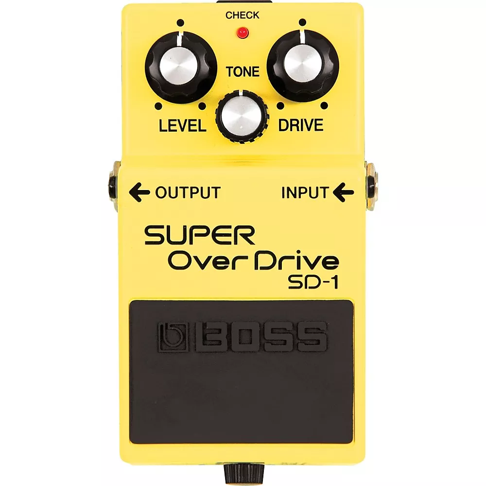BOSS SD-1 Super OverDrive Guitar Effects Pedal