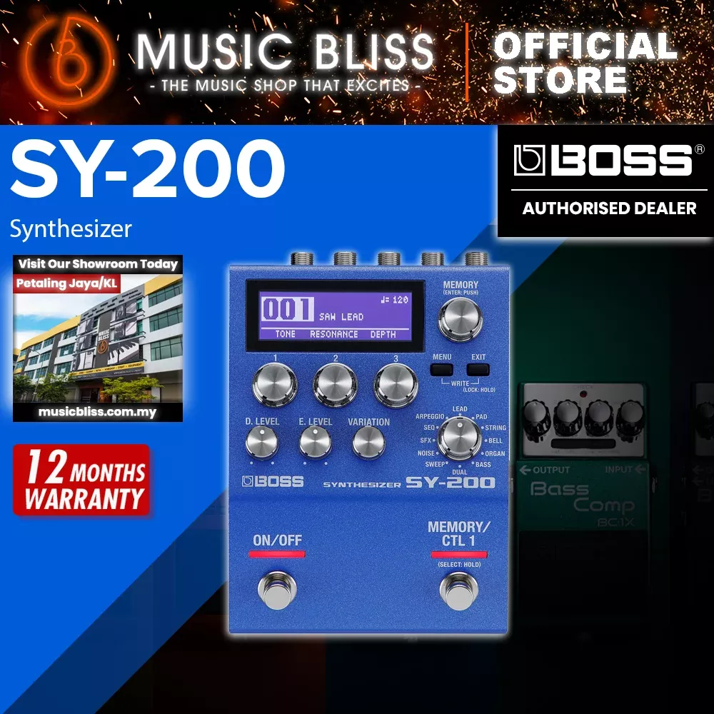 Boss SY-200 Guitar Synthesizer Pedal