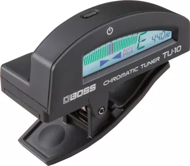 Boss TU-10 Clip-On Chromatic Tuner Black