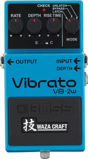 Boss VB-2WWaza Craft Analog Vibrato Effect Pedal