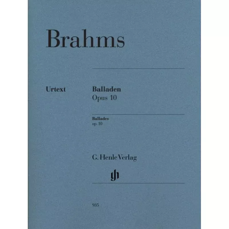 Brahms - Ballades Op. 10