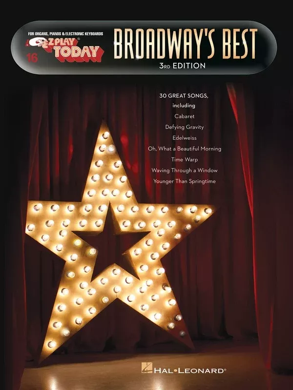 BROADWAYS BEST 3RD EDITION EZ PLAY 16