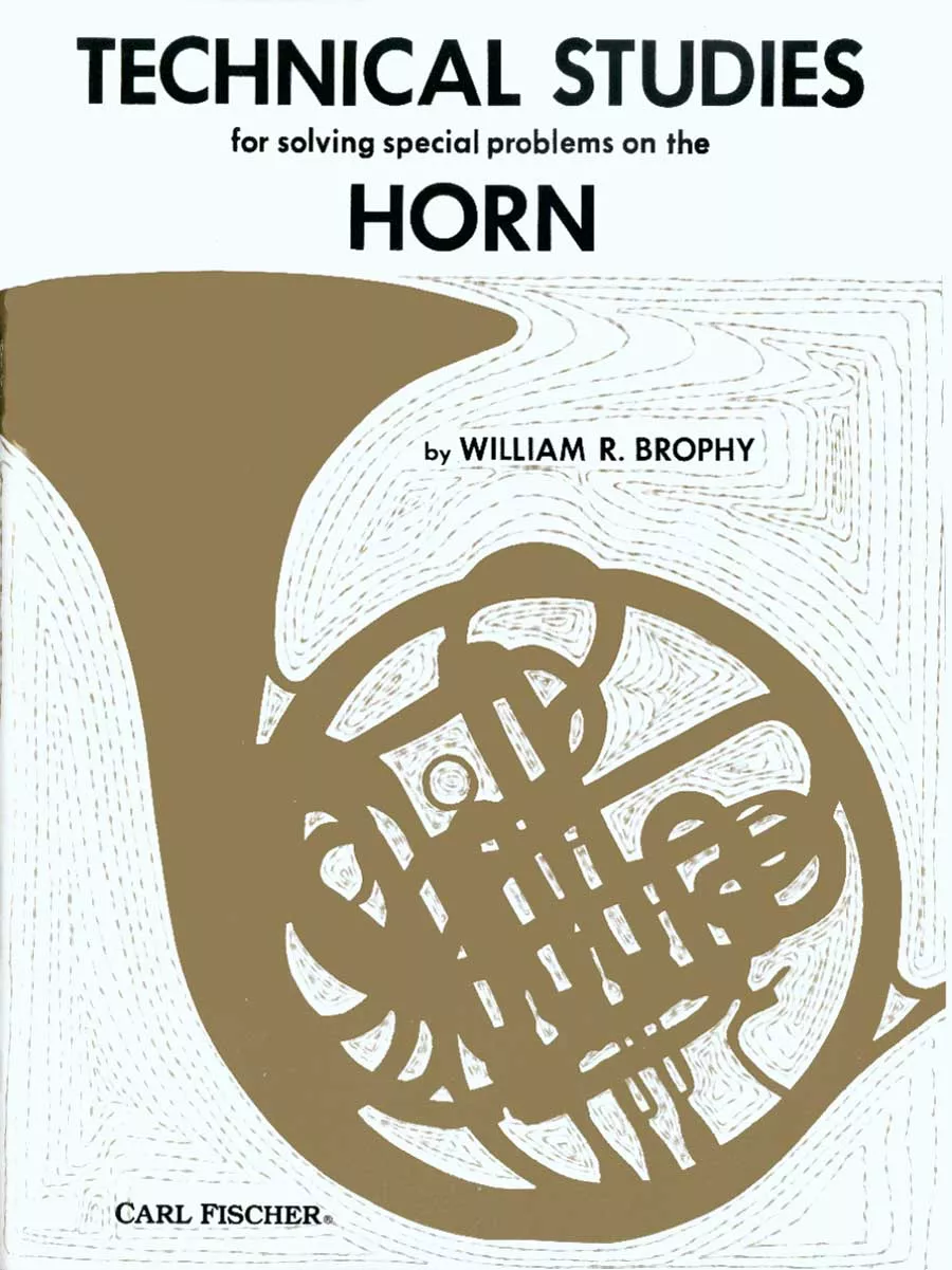 Carl Fischer O5018 Technical Studies for Solving Special Problems on the Horn
