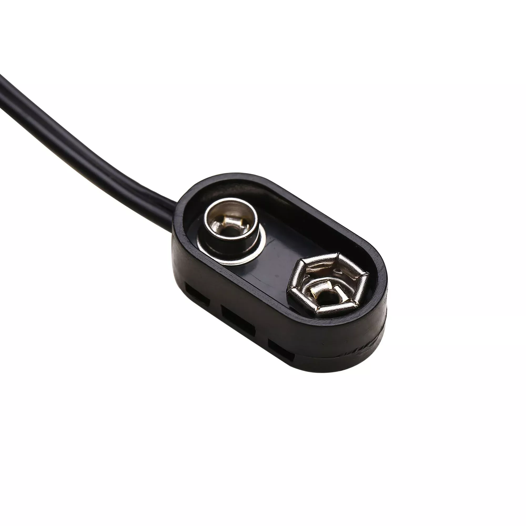 Carson Powerplay 9v Battery Clip with 10cm wire