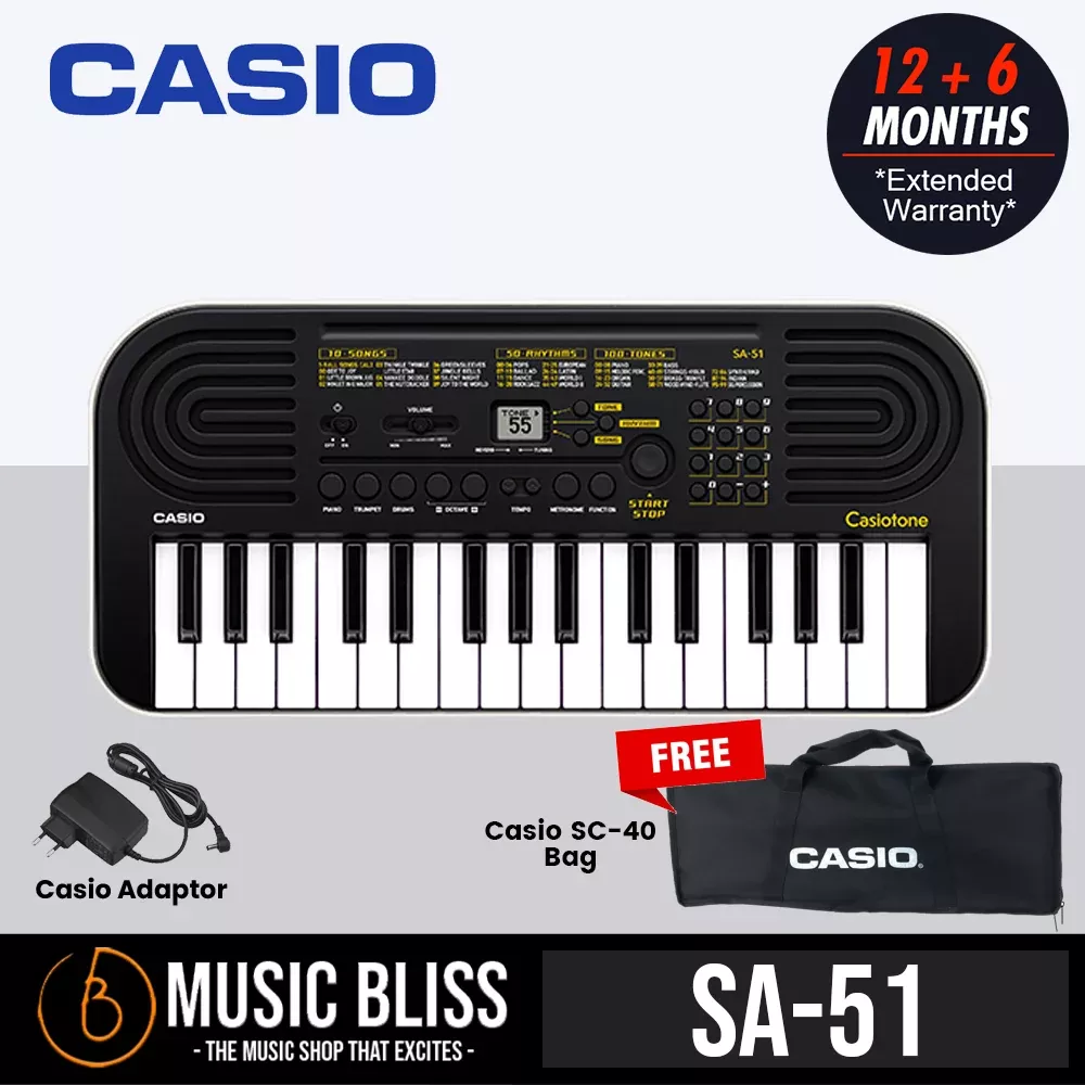 Casio SA-51 32-Keys Mini Keyboard