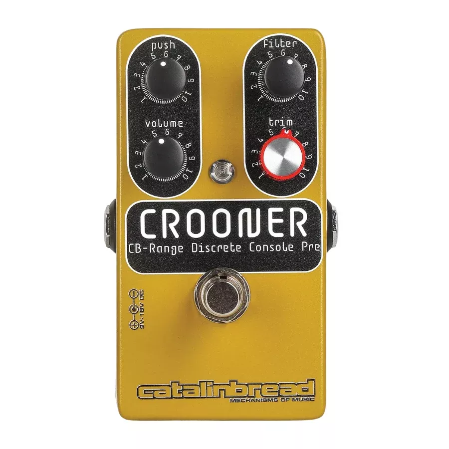 Catalinbread Crooner CB-Range Discrete Studio Console Preamp Guitar Effect Pedal
