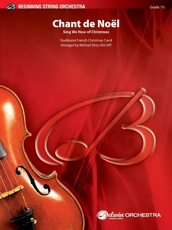 Chant de Noel: String Orchestra Conductor Score & Parts