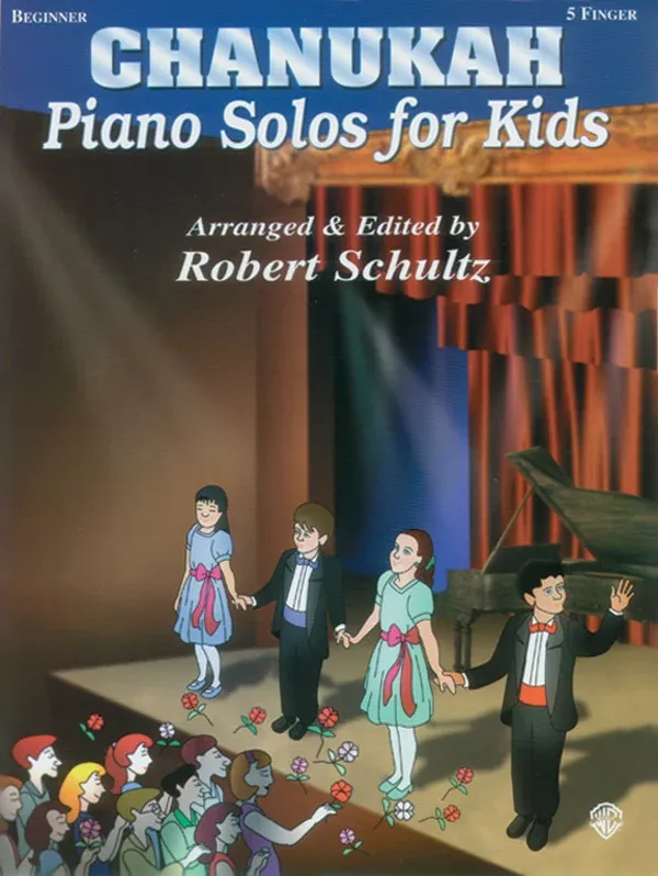 Chanukah Piano Solos for Kids: Piano Book