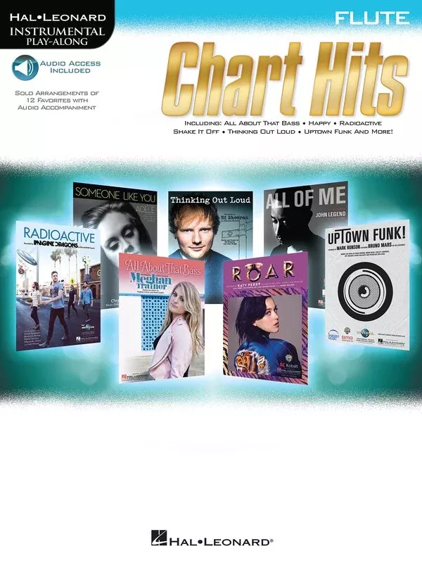 CHART HITS FLUTE BK/OLA