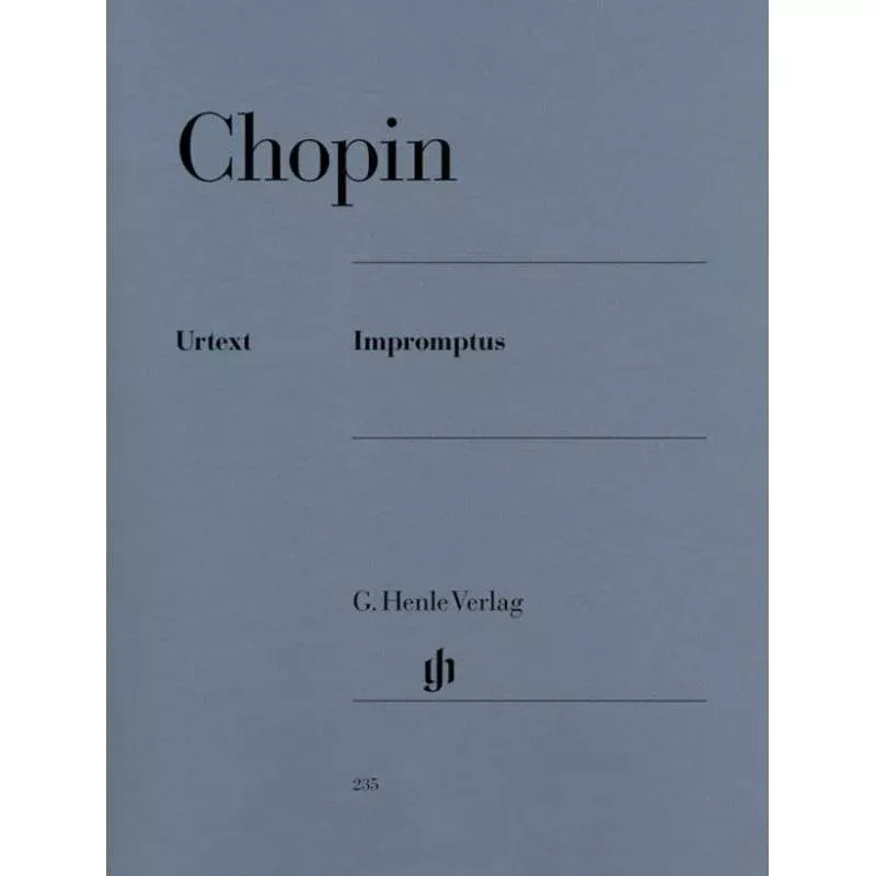 Chopin - Impromptus Henle Urtext Edition