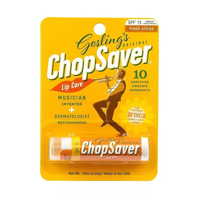 ChopSaver Gold Lip Balm with SPF 15