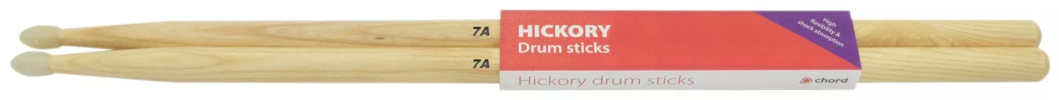 Chord Hickory Drum Sticks – 1 Pair – H7AN