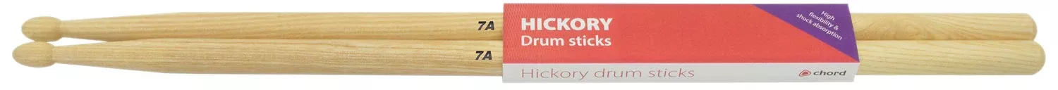 Chord Hickory Drum Sticks – 1 Pair – H7AW