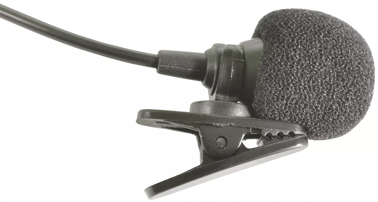 Chord Lavalier Tie-clip Microphones for Wireless Systems – LLM-35