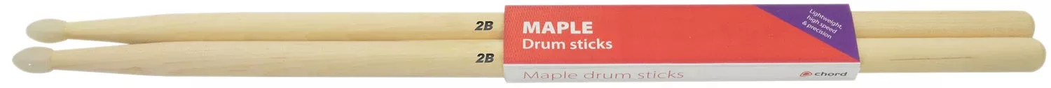 Chord Maple Drum Sticks – 1 Pair – M2BN
