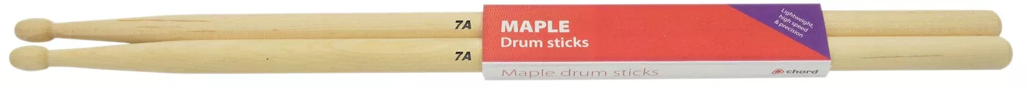 Chord Maple Drum Sticks - 1 Pair – M7AW