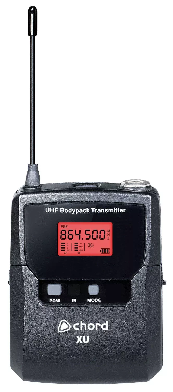 Chord Replacement XU Bodypack Transmitter – XU-BTX