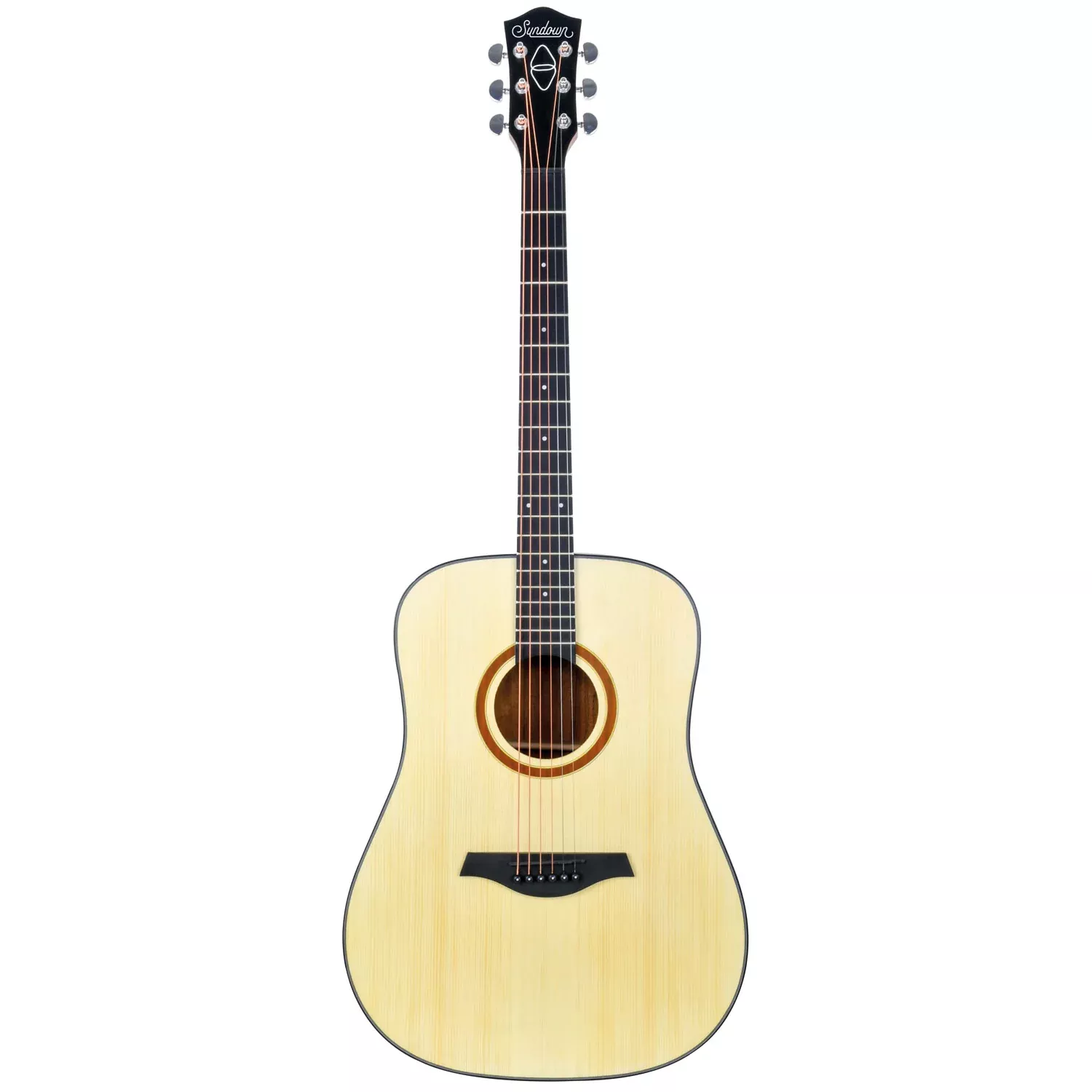 Chord Sundown Acoustic Western Guitar – SD11-NAT