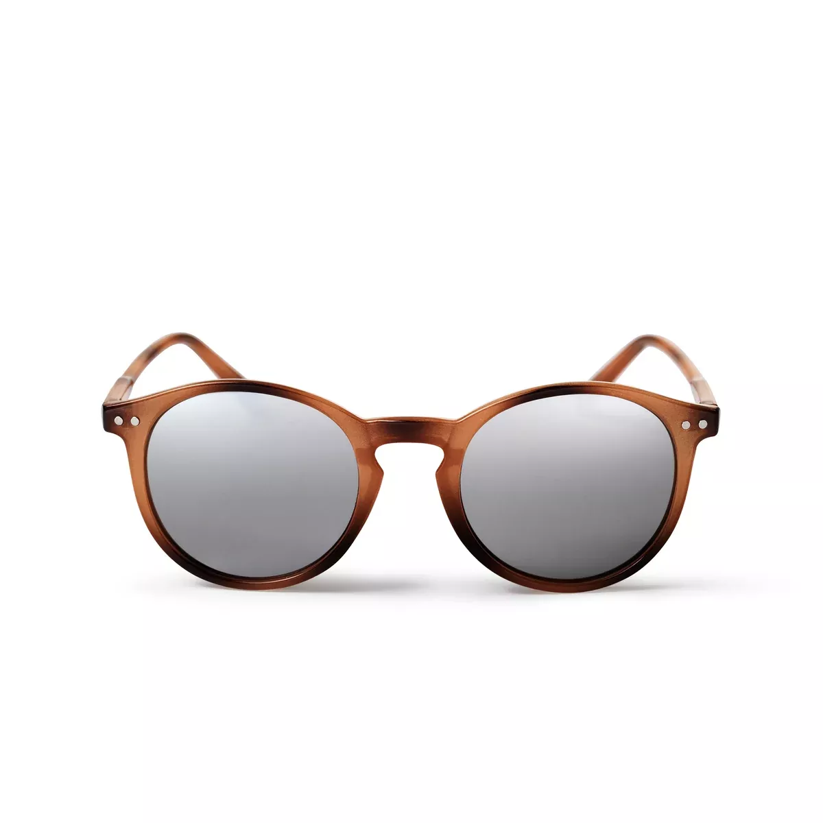 CHPO Trestles Sunglasses, Brown/Silver