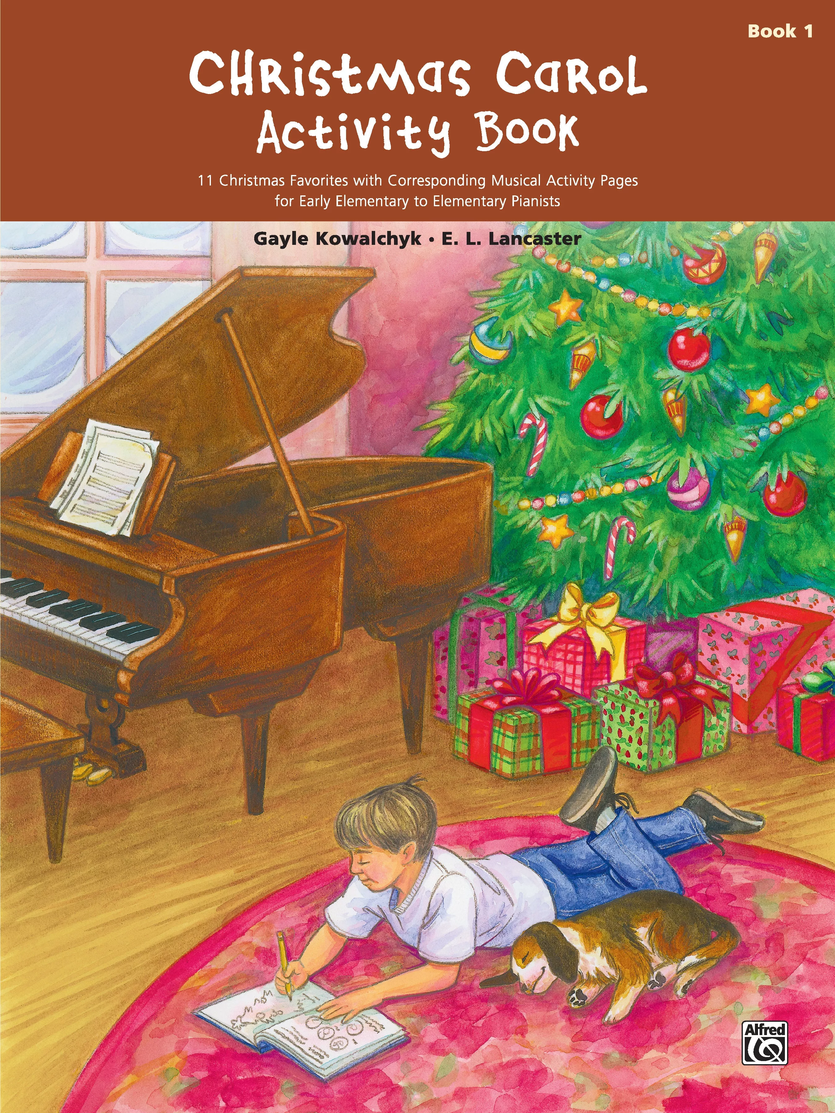 Christmas Carol Activity Book, Book 1: Piano Book