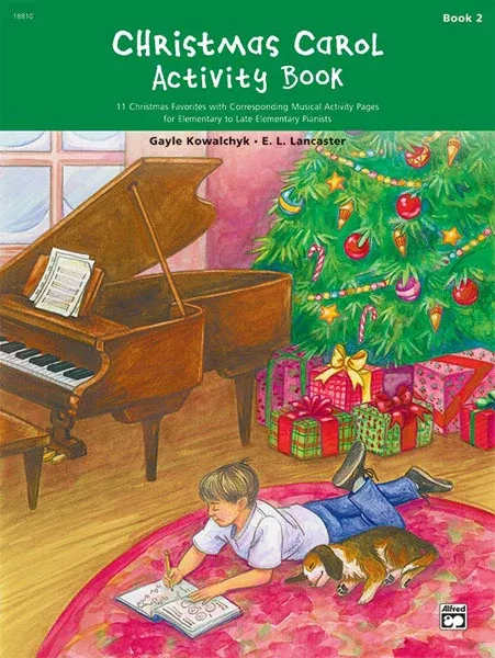 Christmas Carol Activity Book, Book 2: Piano Book