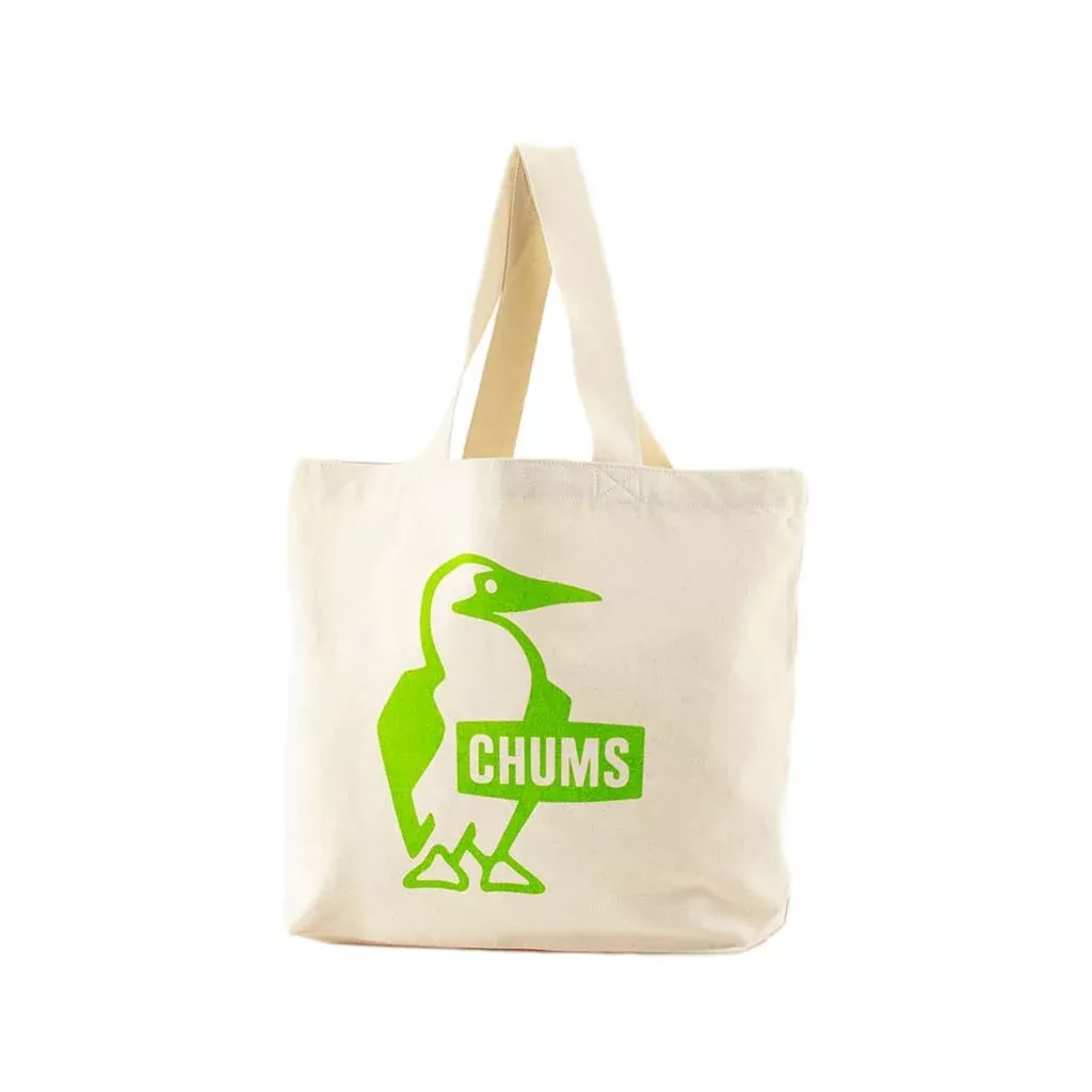 Chums Booby Canvas Tote, Lime