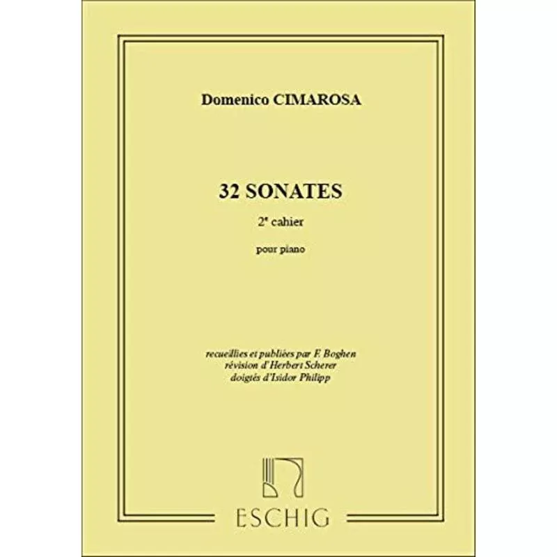 CIMAROSA - 32 PIANO SONATAS BK 2