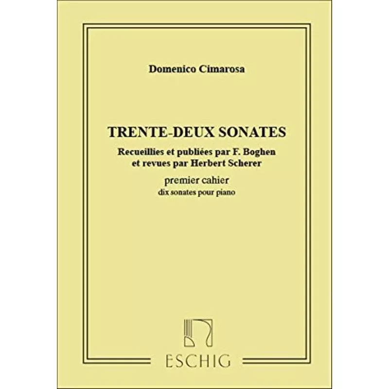 Cimarosa 32 Sonatas Book 1