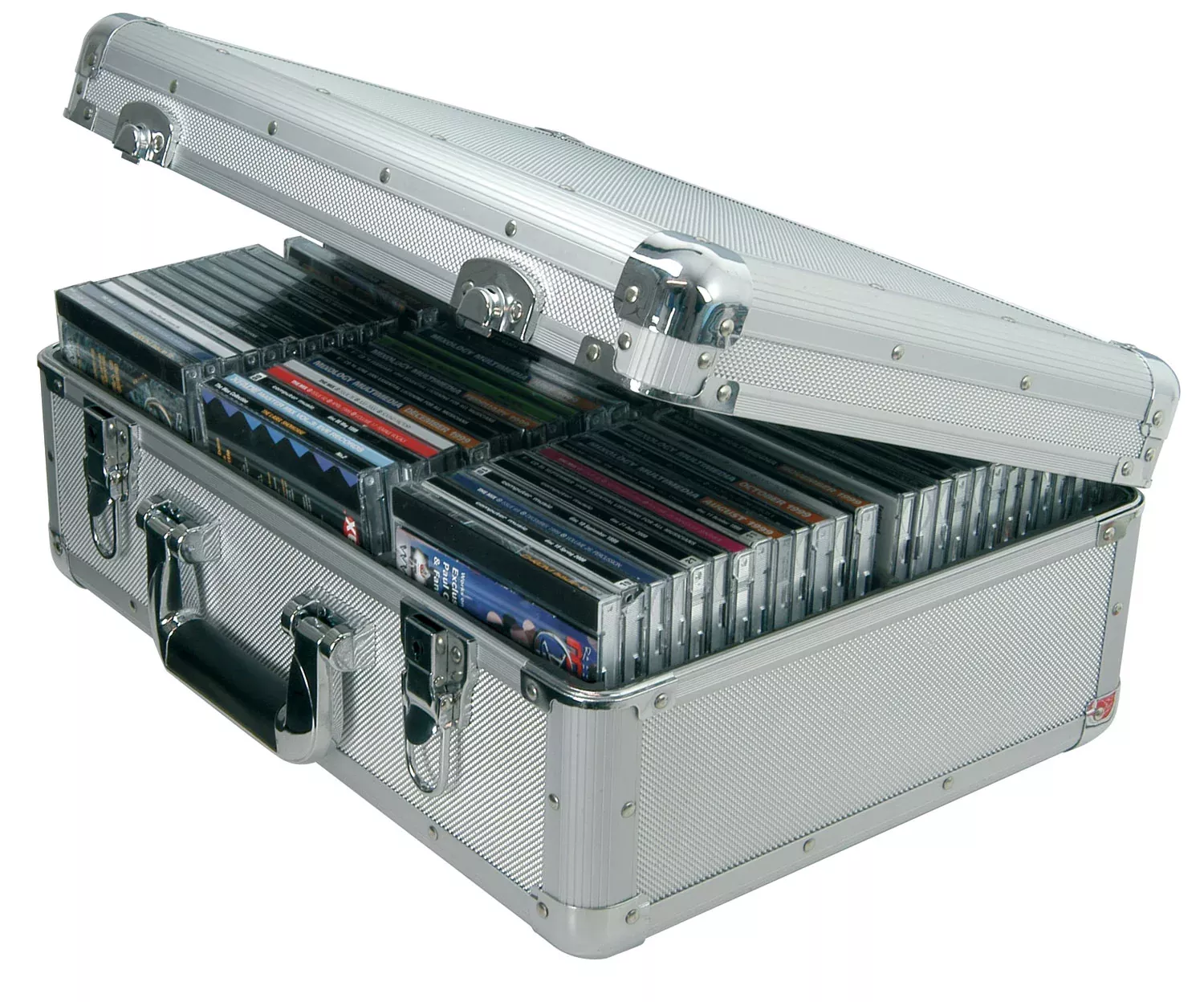 Citronic Aluminium CD Flight Cases – CDA:80