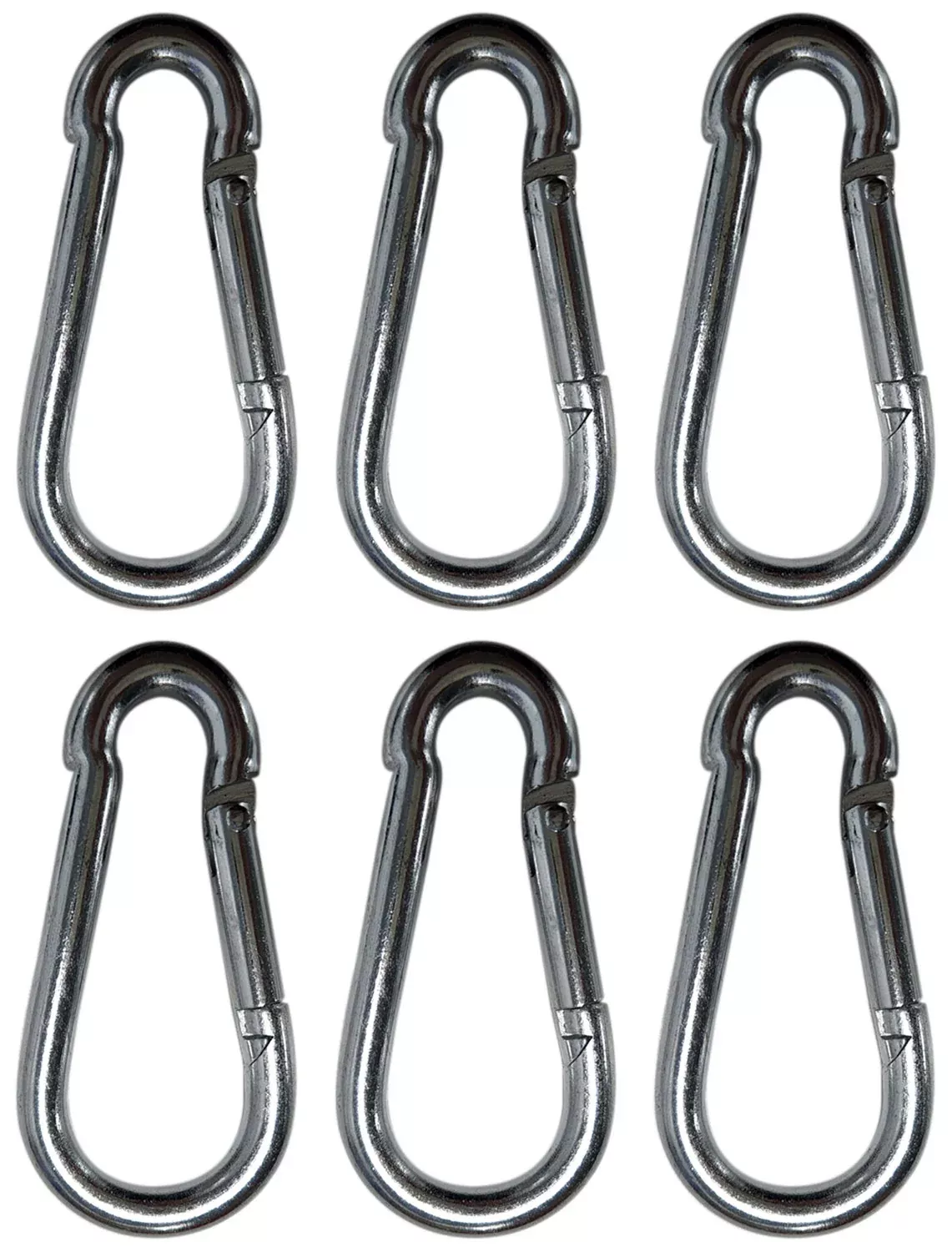Citronic Carabiners – Pack of 6 – CARABINER-6