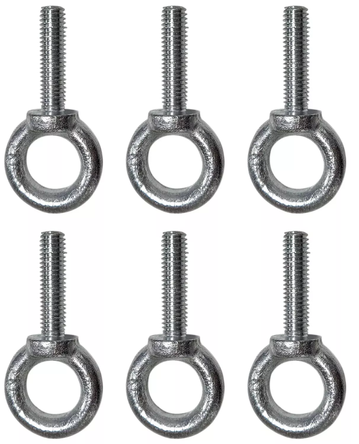 Citronic Collared Eyebolts - Pack of 6 – EYEBOLT-6xM8