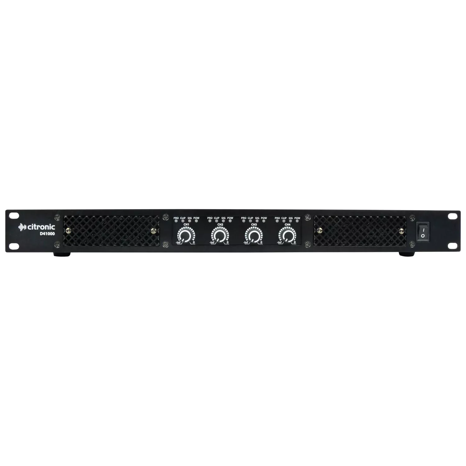 Citronic D-series Quad Power Amplifiers – D41000