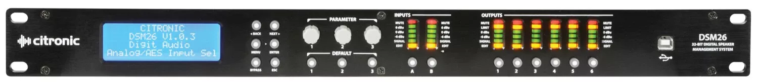 Citronic Digital Speaker Management System – DSM26